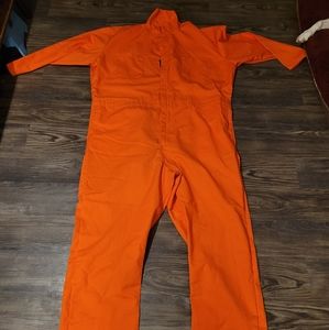 Men's orange jumpsuit 2XL